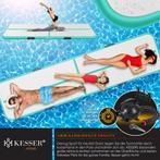 KESSER® Gymnastiekmat Opblaasbare Airtrack - Sportmat - Mint, Verzenden, Nieuw
