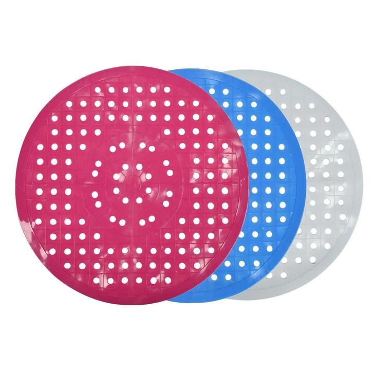 Benson Ronde PVC gootsteenmat - assorti kleuren - 29 cm -..., Huis en Inrichting, Keuken | Keukenbenodigdheden, Nieuw, Ophalen of Verzenden