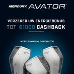 Mercury Avator Cashback actie, Nieuw, 5 tot 10 pk, Buitenboordmotor, Elektrisch