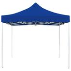 Partytent professioneel inklapbaar 2x2 m aluminium blauw, Tuin en Terras, Verzenden, Nieuw, 2 meter of meer, Partytent