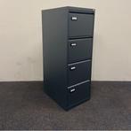 Dossierkast met 4 lades, sleutel, (hxbxd) 132x46x62 cm,, Ophalen of Verzenden, Gebruikt, Metaal
