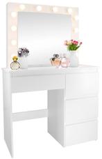 Kaptafel met verlichting | Gebruikt | 40% Korting, Ophalen of Verzenden, Nieuw, Met spiegeltje(s)