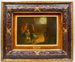 Albert Flamen (1564-1646), Navolger van - Figure che giocano, Antiek en Kunst, Kunst | Schilderijen | Klassiek