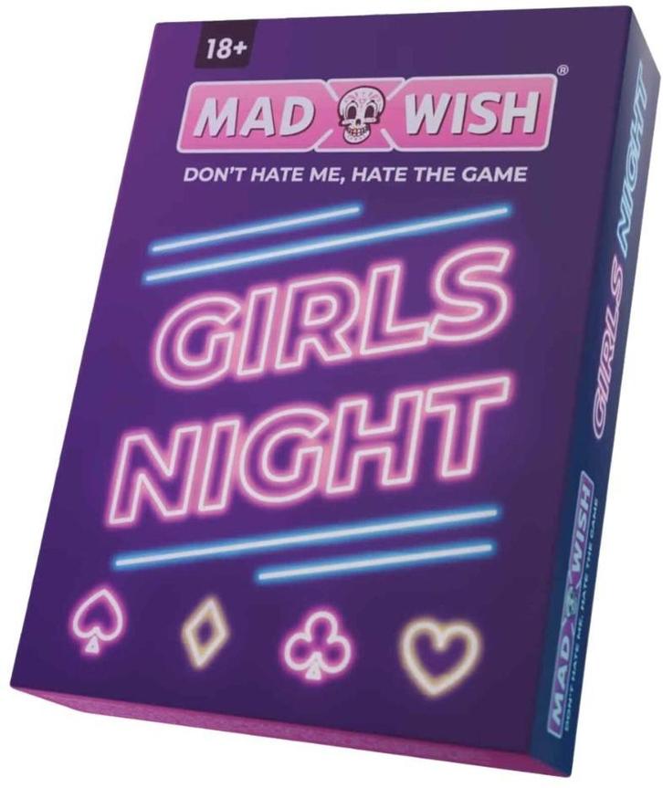 MadWish - Girls Night | Mad Party Games - Gezelschapsspellen, Hobby en Vrije tijd, Gezelschapsspellen | Bordspellen, Nieuw, Verzenden