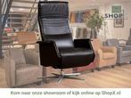 Leren relaxfauteuil Mojo - Massif Marron (donkerbruin) -, Nieuw, Ophalen of Verzenden, 50 tot 75 cm, Industrieel, Modern