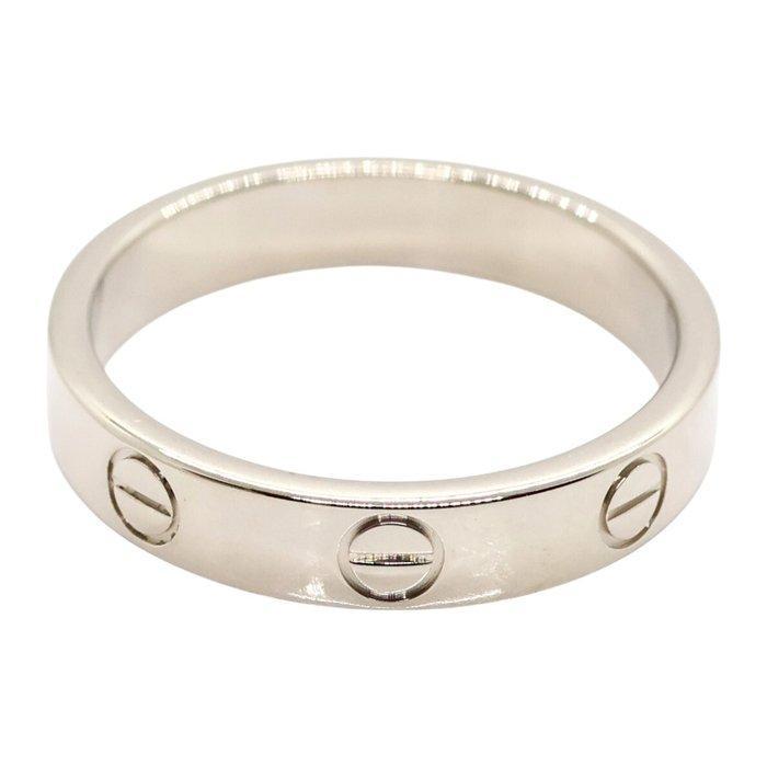 Cartier - Ring - LOVE small model - 18 karaat Witgoud, Sieraden, Tassen en Uiterlijk, Ringen