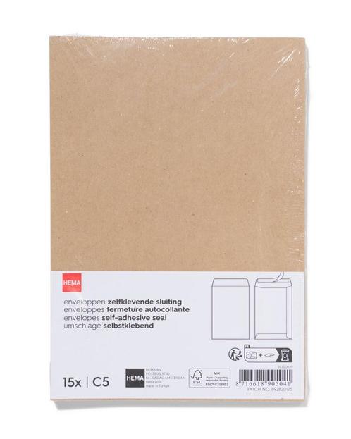 HEMA Enveloppen C5 - 15 stuks, Diversen, Agenda's, Nieuw, Verzenden