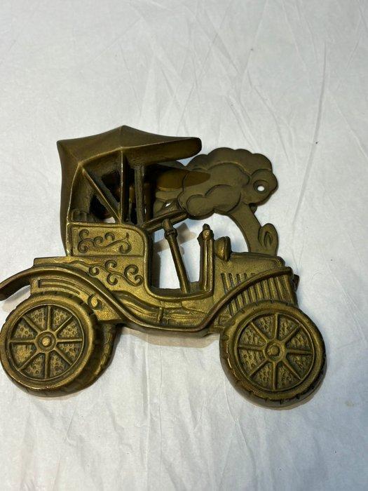 Decoratief ornament - Messing wanddecoratie in de vorm van, Antiek en Kunst, Curiosa en Brocante