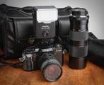 Minolta X-300s + MD 3,5-4,8/28-70mm + Soligor 5,6/75-300mm +, Audio, Tv en Foto, Fotocamera's Analoog, Nieuw
