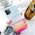 iPhone 6S Plus Hoesje Marmer Textuur - Shockproof Glossy, Verzenden, Nieuw