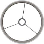 2dekans | Light & Living - Lampenkap SAVERNA - Ø35x30cm -, Ophalen of Verzenden, Zo goed als nieuw, Grijs