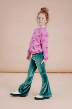 Flare pants velvet green  Sproet & Sprout Maat 110 110, Meisje, Nieuw, Ophalen of Verzenden