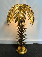 Tafellamp - Metaal - Palmboom lamp goud 73cm H