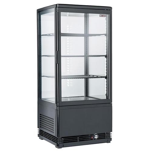 Diverso By Diamond Koelvitrine Zwart | Tafelmodel | Geventil, Witgoed en Apparatuur, Koelkasten en IJskasten, Ophalen of Verzenden