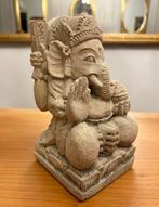 Beeldje - Statuetta di Ganesh in Pietra Naturale – Scultura, Antiek en Kunst