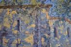 Chris van Dijk (1952) - Impressionist  La vieille abbaye, Antiek en Kunst, Kunst | Schilderijen | Klassiek