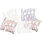 Happy Birthday Confetti Zak Rose Goud 14gr, Verzenden, Nieuw