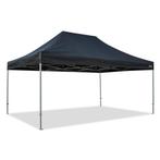 Easy up partytent 3x4,5 m Heavy duty - Zwart (3x4,5 meter), Tuin en Terras, Verzenden, Nieuw, 2 meter of meer, Partytent