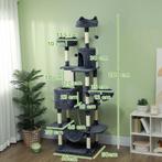 TRUUSK Krabpaal 206 cm - Kattentoren met Hol - 2 Speelballen, Dieren en Toebehoren, Katten-accessoires, Verzenden, Nieuw