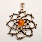 Zonder minimumprijs - Hanger 835 zilver Barnsteen - Noorse