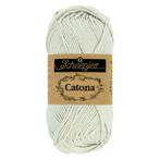 Scheepjes Catona - 10g - 172 Light Silver, Ophalen of Verzenden, Nieuw, Breien of Haken, Wol of Garen