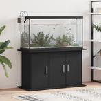 vidaXL Aquariumstandaard 101x41x58 cm bewerkt hout zwart, Verzenden, Nieuw