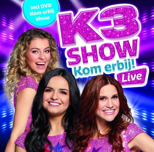 K3 - Kom Erbij! Live - CD+DVD, Cd's en Dvd's, Cd's | Overige Cd's, Ophalen of Verzenden