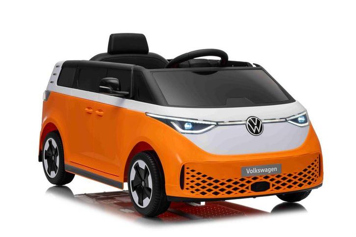 Kinderauto Volkswagen iD BUZZZ Orange, 12V, RC, Met garantie, Kinderen en Baby's, Speelgoed | Speelgoedvoertuigen, Afstandsbediening