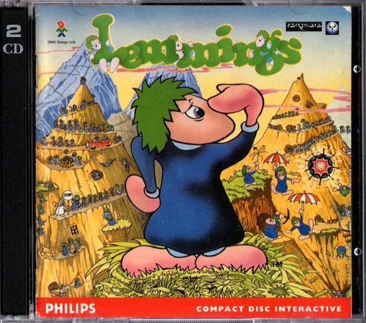 Philips CD-i / CDi Lemmings, Spelcomputers en Games, Games | Overige, Zo goed als nieuw, Verzenden