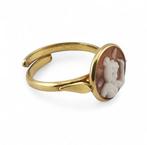 Argento 925 - Ring - Cammeo met de hand gesneden