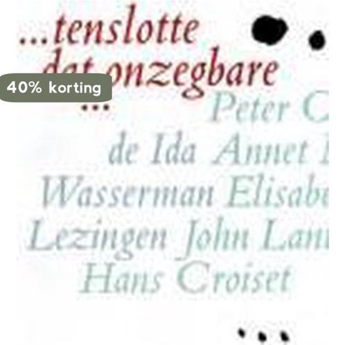 ... tenslotte dat onzegbare 9789070892920 Xandra Knebel, Boeken, Kunst en Cultuur | Dans en Theater, Zo goed als nieuw, Verzenden