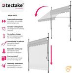 2dekans | tectake - klemluifel - Zonnescherm – Zonneluifel -, Tuin en Terras, Zonneschermen, Ophalen of Verzenden, Zo goed als nieuw