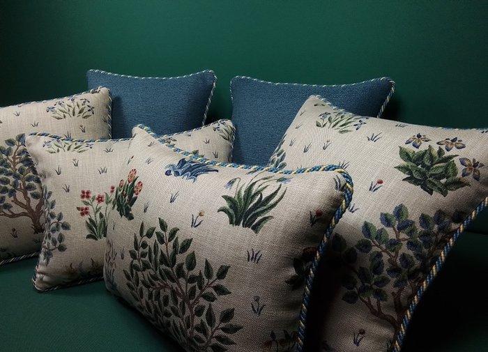Kussenset met Morris & Co, vulling inbegrepen - Kussen (6), Antiek en Kunst, Kunst | Designobjecten