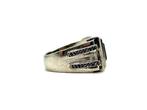 Ring - 18 karaat Witgoud - 1.50ct. tw. Smaragd - Diamant, Nieuw