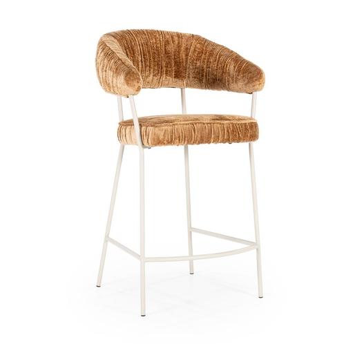 *WOONWINKEL* Eleonora Lizzy Gele Barkruk Klassiek Design, Huis en Inrichting, Barkrukken, Nieuw, Verzenden