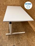 Ahrend 500 bureau - 160x80cm - slinger - wit onderstel -..., Zakelijke goederen, Kantoor en Winkelinrichting | Kantoormeubilair en Inrichting