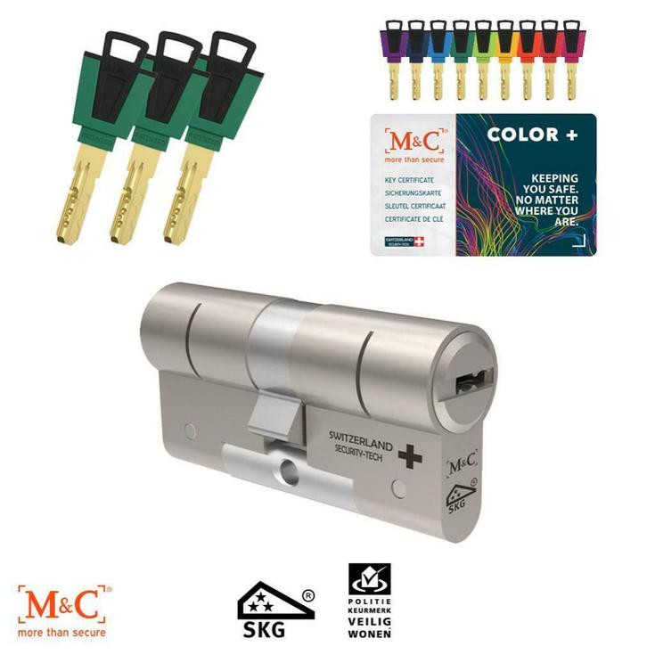 M&C cilinder slot koop je bij de Vakman, Doe-het-zelf en Verbouw, Hang- en Sluitwerk, Overige typen, Nieuw, Koper of Messing, Ophalen of Verzenden