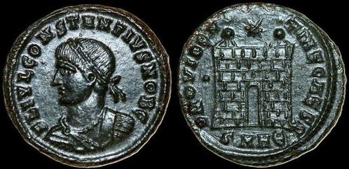Ad 316-337 n Chr Constantine Ii as Caesar, Ad 316-337 Æ F.., Postzegels en Munten, Munten | Europa | Niet-Euromunten, Verzenden