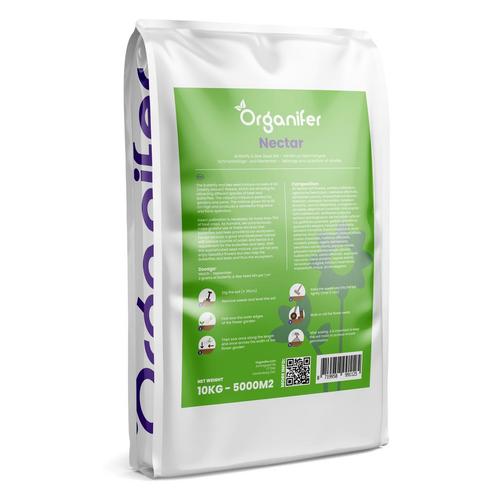 Vlinderbloemen en Bijenmengsel – Nectar – 40 soorten (10 kg, Tuin en Terras, Bloembollen en Zaden, Zaad, Gehele jaar, Volle zon