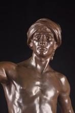 Antoine Bofill (1875 - 1925) - sculptuur, De smid - 60 cm -, Antiek en Kunst, Antiek | Keramiek en Aardewerk