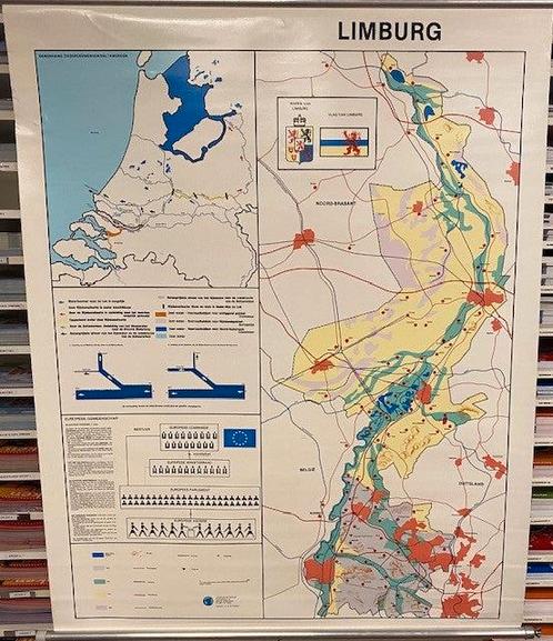 Klassikale kaart Limburg, Boeken, Schoolboeken, Nieuw, Verzenden