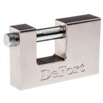 Blokslot extra stevig - 50mm - 3 sleutels - Gietijzer, Ophalen of Verzenden, Nieuw, IJzer, Slot