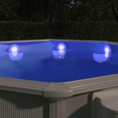 vidaXL Zwembadlamp drijvend LED met afstandsbediening, Tuin en Terras, Zwembad-toebehoren, Nieuw, Verzenden