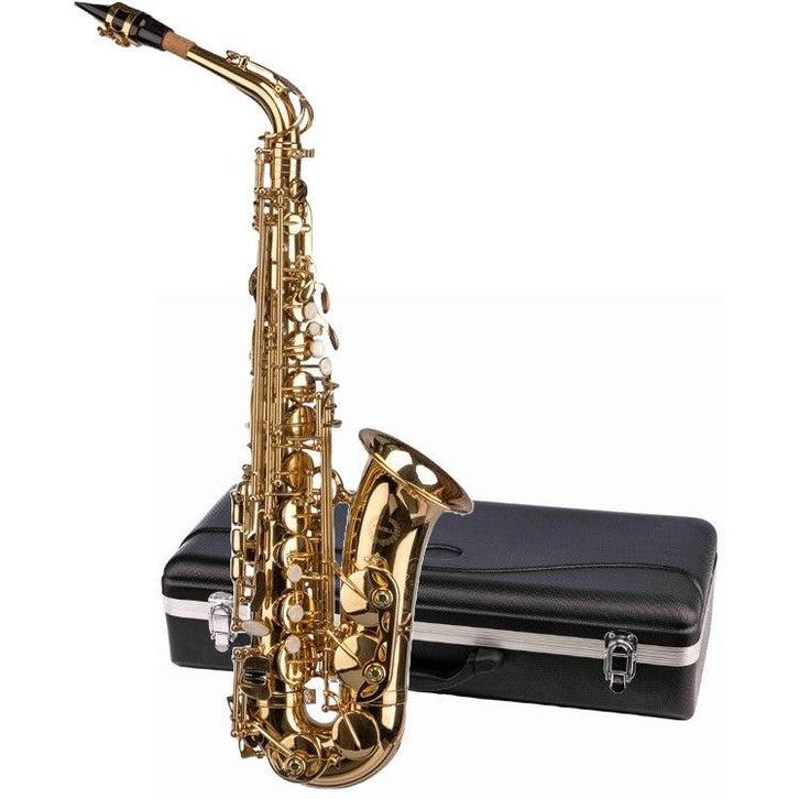 Purcell SAX-AL alt-saxofoon met koffer, Muziek en Instrumenten, Blaasinstrumenten | Saxofoons, Verzenden