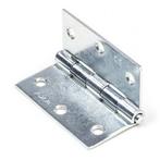 Scharnier | AXA | Ongelagerd | 76 x 76 mm, Doe-het-zelf en Verbouw, Hang- en Sluitwerk, Verzenden, Nieuw