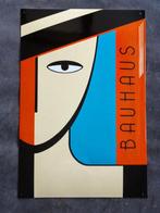 Bauhaus - enamel sign BAUHAUS face Emailschild Emaille