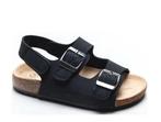 Sandalen zwart met klittenband, Nieuw, Overige typen