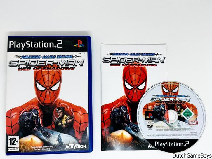 Playstation 2 / PS2 - Spider-Man - Web Of Shadows - Amazing, Spelcomputers en Games, Games | Sony PlayStation 2, Gebruikt, Verzenden