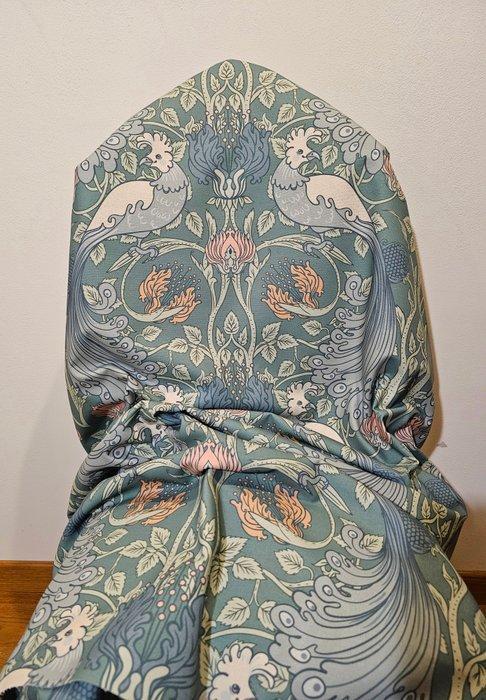 Stof Fenice di William Morris Art Nouveau Arts and, Antiek en Kunst, Antiek | Kleden en Textiel