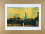 Lyonel Feininger - Nermsdorf - Glossy Artprint - 70 x 50 cm, Antiek en Kunst